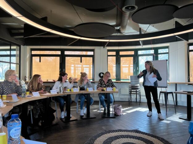 In aktie tijdens training gastvrijheid Training gastvrijheid - Henny Doppenberg